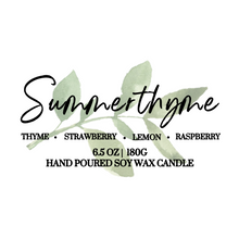 Load image into Gallery viewer, 'Summerthyme' Candle