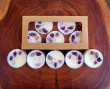 Load image into Gallery viewer, Crown Chakra Tealight Pack
