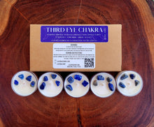 Load image into Gallery viewer, Third Eye Chakra Tealight Pack