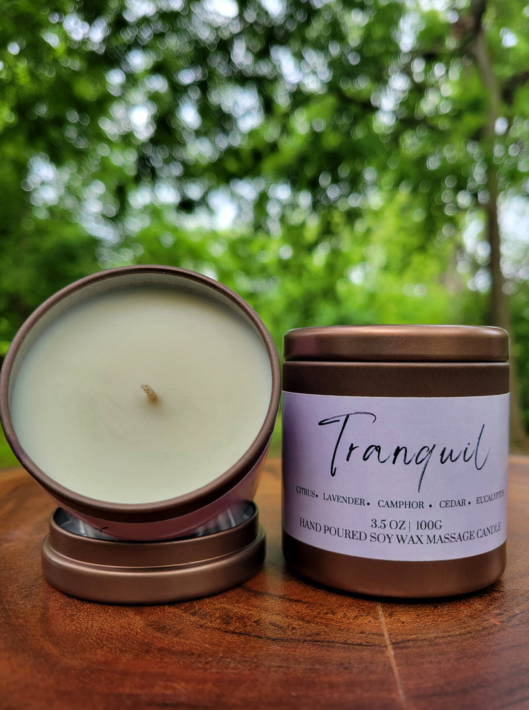 'Tranquil' Massage Candle