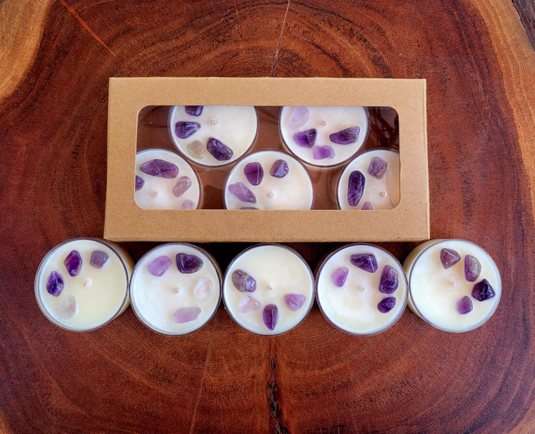 Crown Chakra Tealight Pack