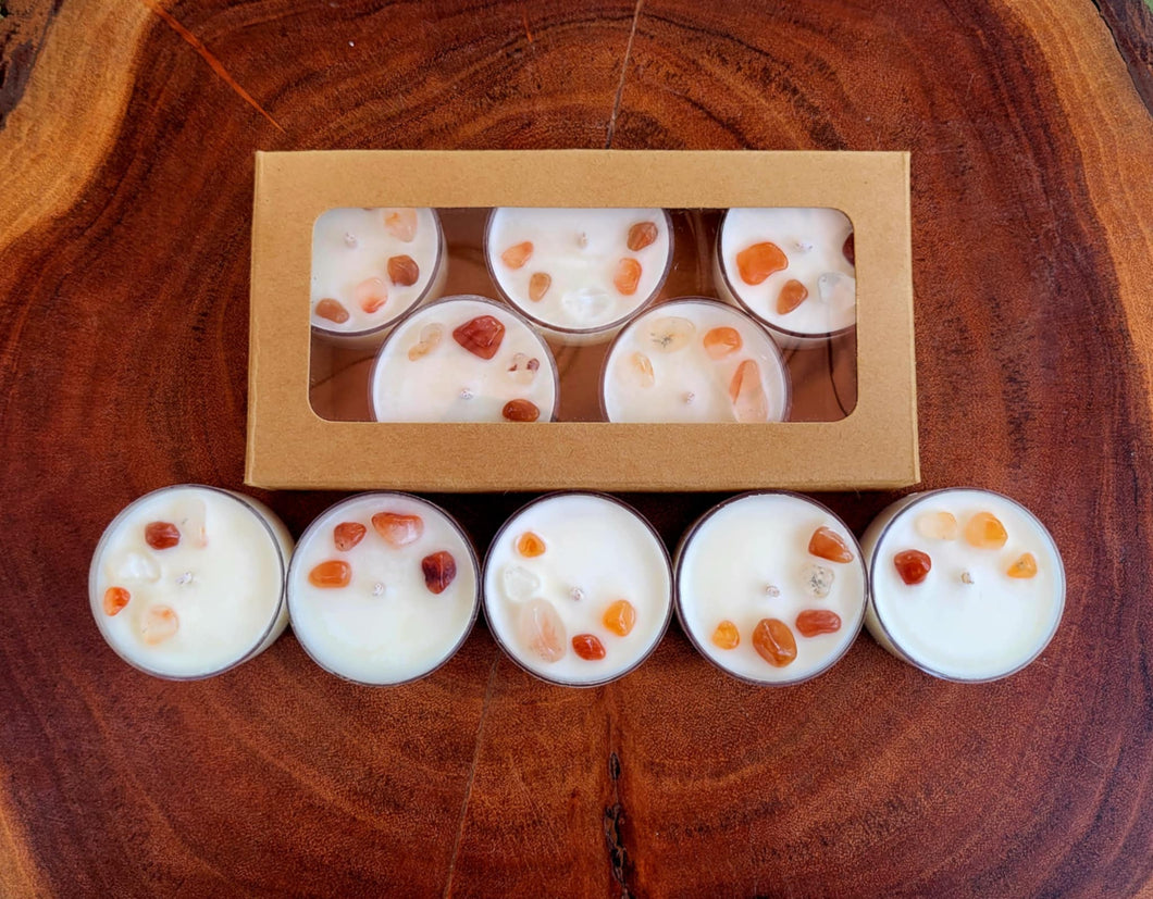 Sacral Chakra Tealight Pack