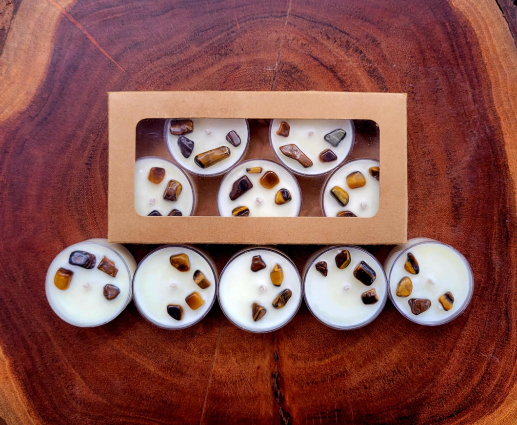 Solar Plexus Chakra Tealight Pack