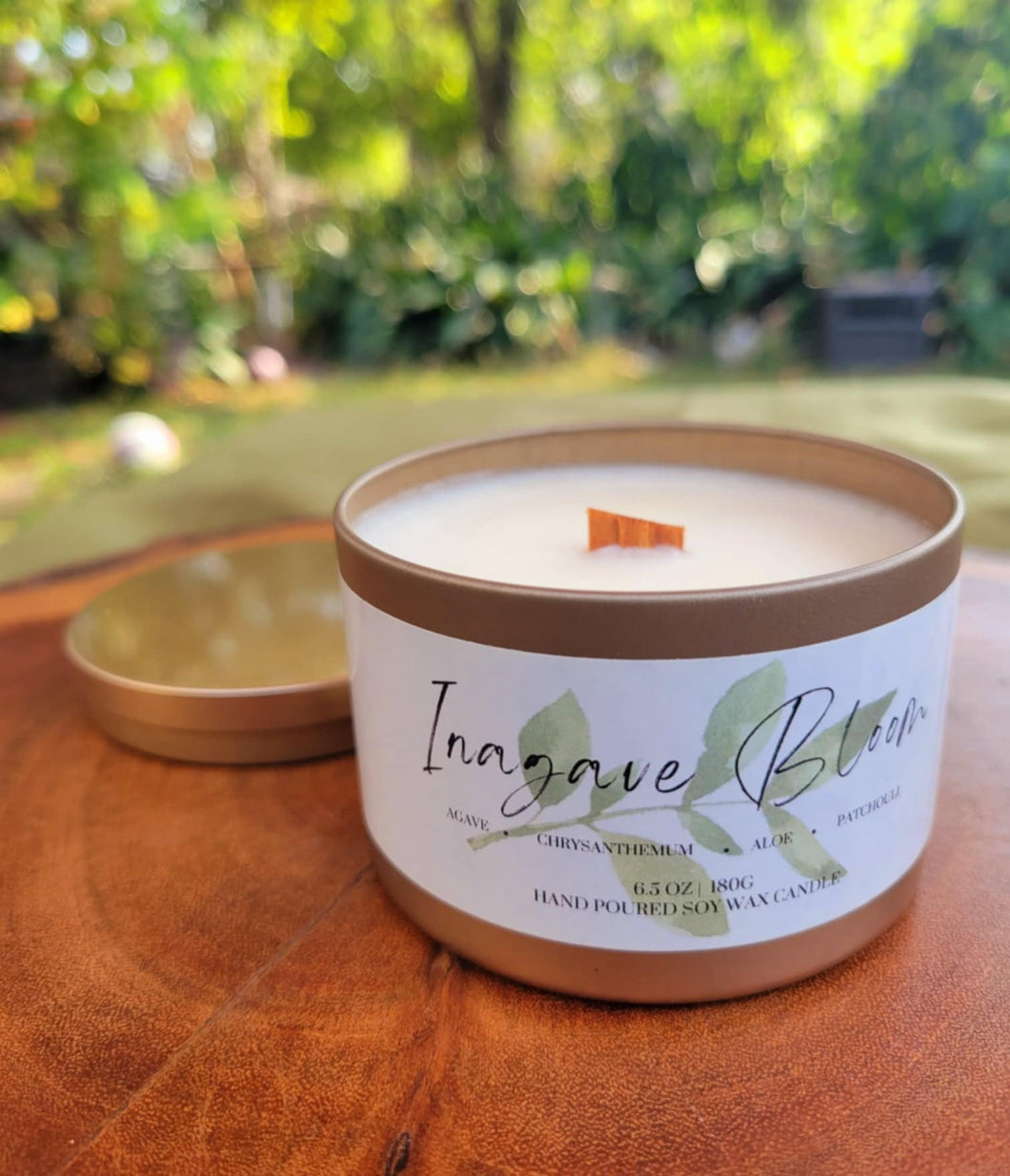 'Inagave Bloom' Candle